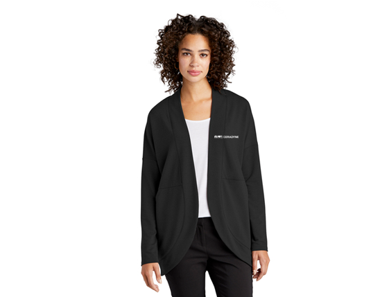 MM3015  MERCER+METTLE™ Women’s Stretch Open-Front Cardigan