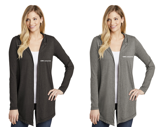 DT156 - District ® Women’s Perfect Tri ® Hooded Cardigan