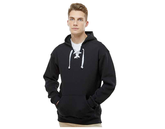 J. America - Sport Lace Hooded Sweatshirt -  LDA-8830