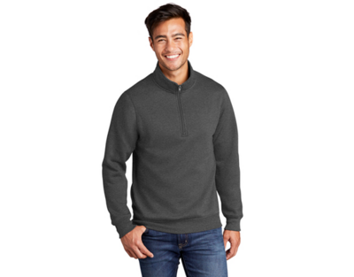 Port & Company ® Core Fleece 1/4-Zip Pullover Sweatshirt - PC78Q- PS