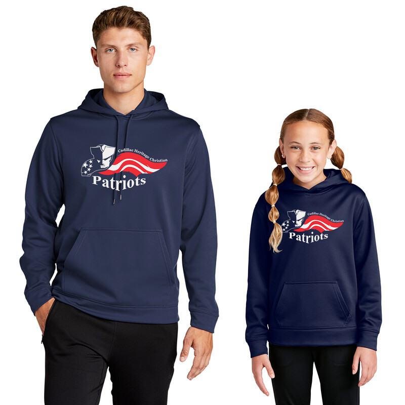Sport-Tek® Sport-Wick® Fleece Hooded Pullover - CHCS