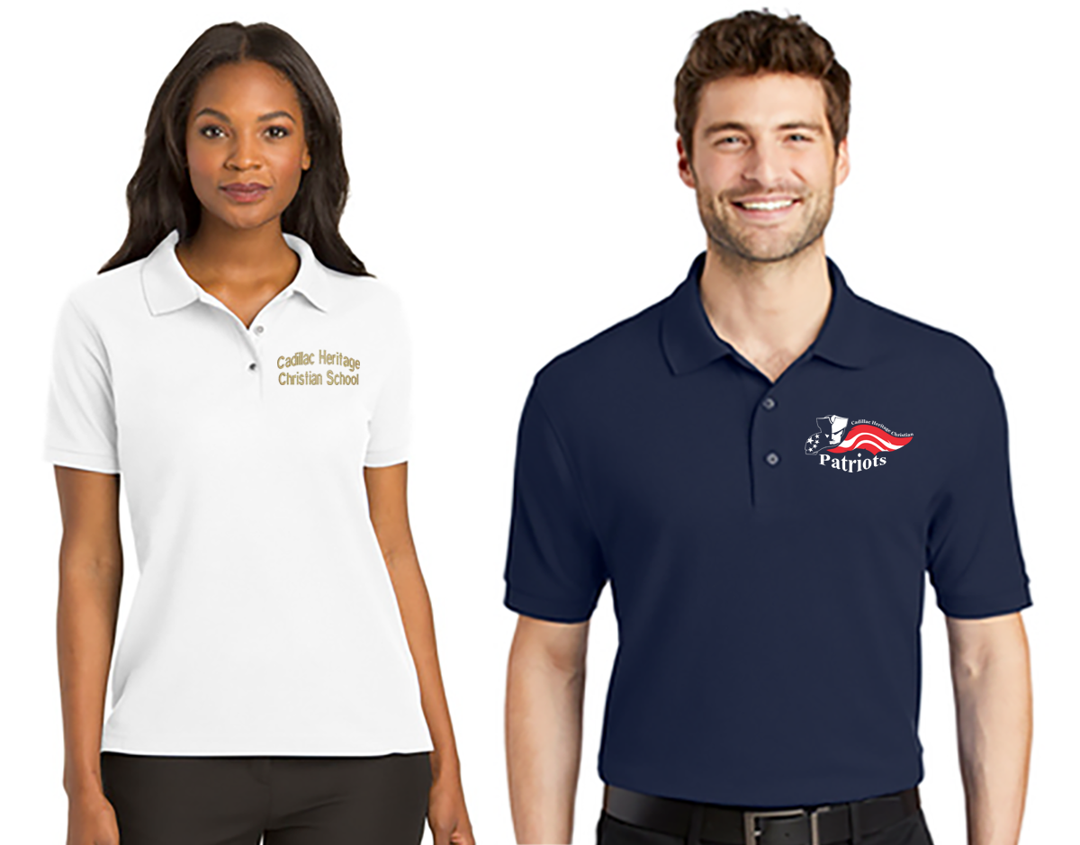 Port Authority® Silk Touch™ Polo Mens, Ladies, Long &amp; Short Sleeves - CHCS