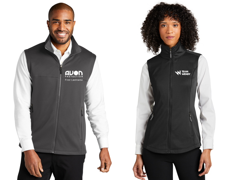 Port Authority® Ladies Collective Smooth Fleece Vest F906 &amp; L906  - AVON / TEAM WENDY