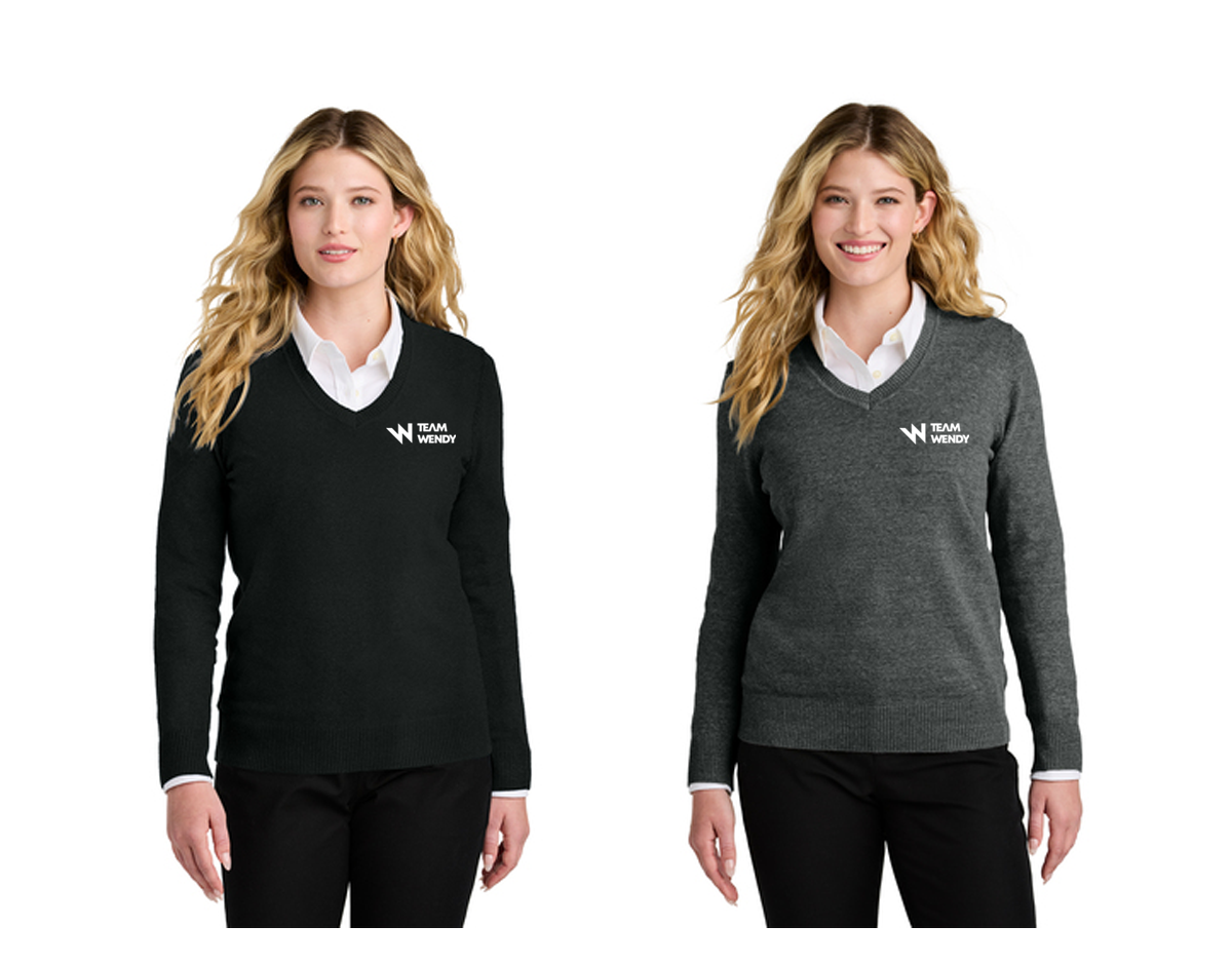 LSW2850New Port Authority® Women’s Easy Care V-Neck Sweater - AVON / TEAM WENDY