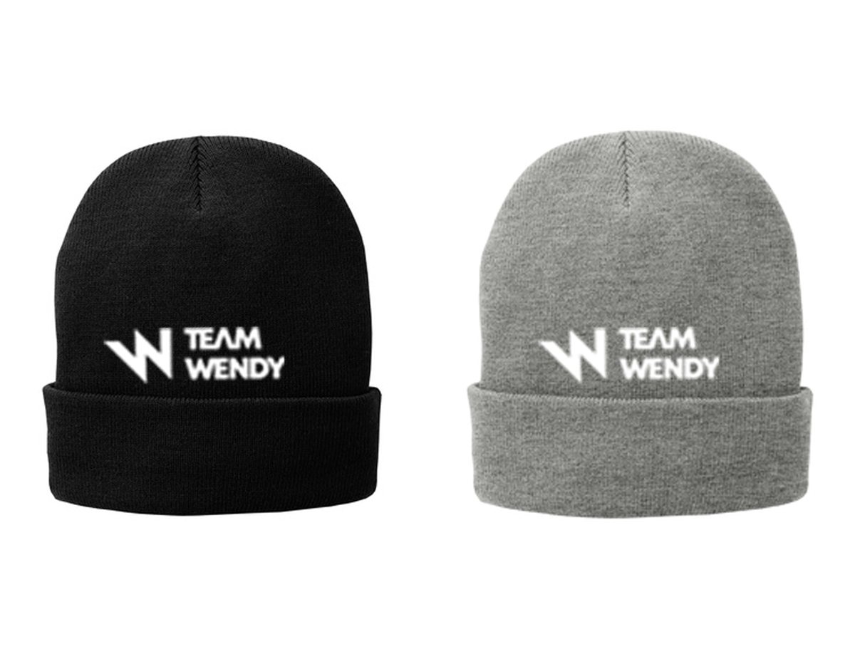 Port &amp; Company® Fleece-Lined Knit Cap -CP90L  -AVON / TEAM WENDY