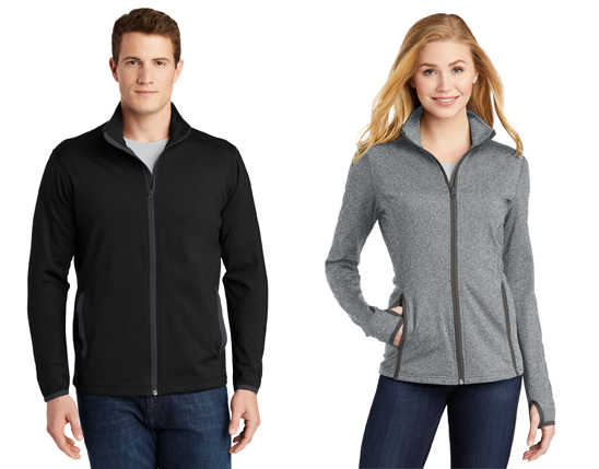 Sport-Tek® Sport-Wick® Stretch Full-Zip Jacket ST853 /LST853 -ESD