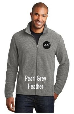 44N Port Authority® Heather Microfleece Full-Zip Jacket. F235