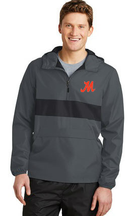 Sport-Tek® Zipped Pocket Anorak. JST65