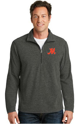 Port Authority® Heather Microfleece 1/2-Zip Pullover. F234
