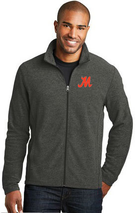 Port Authority® Heather Microfleece Full-Zip Jacket. F235.