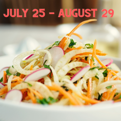 Farm Feast Meal Subscription - July 25 - August 29