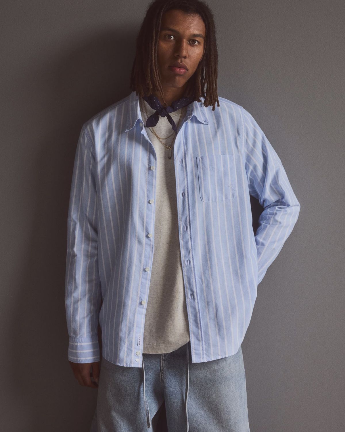 Tenue  Ralph Sky/White Stripe