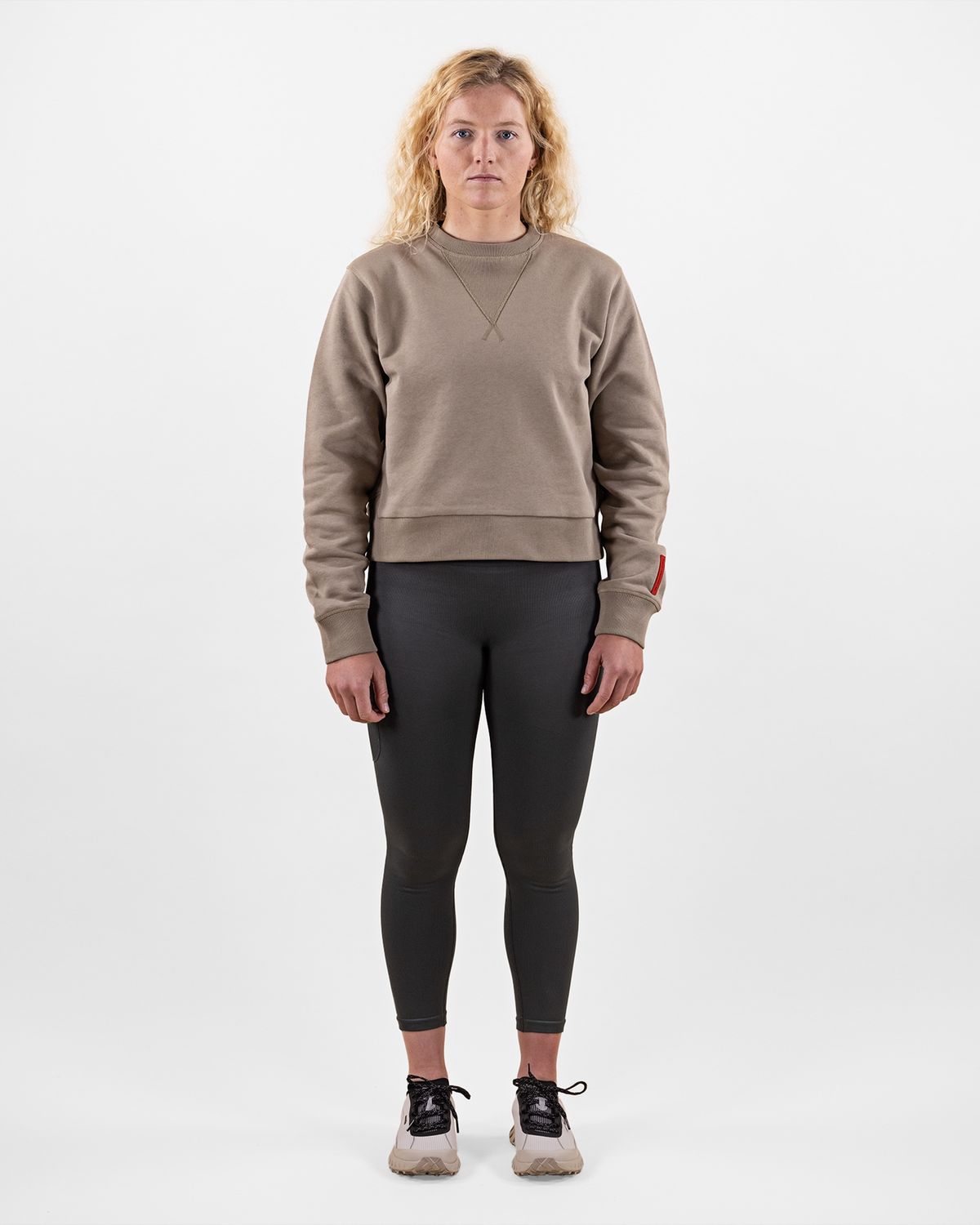 Mountain Studio W. ORGANIC COTTON CREW Brindle