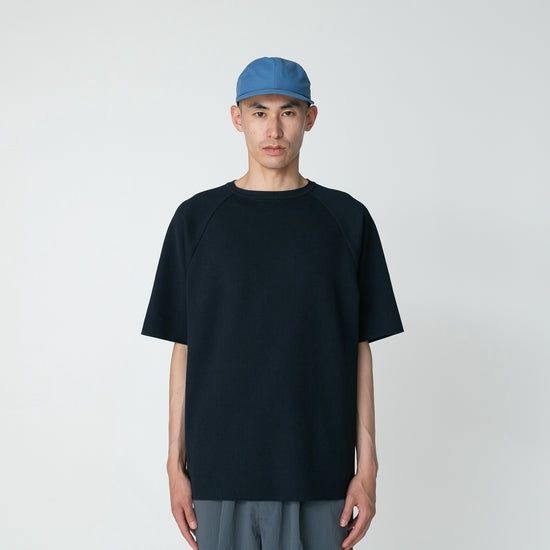 Snow Peak Co/Pe Knit Raglan Pullover Navy