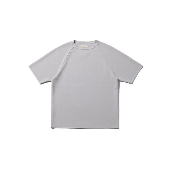 Snow Peak Co/Pe Knit Raglan Pullover Light Grey