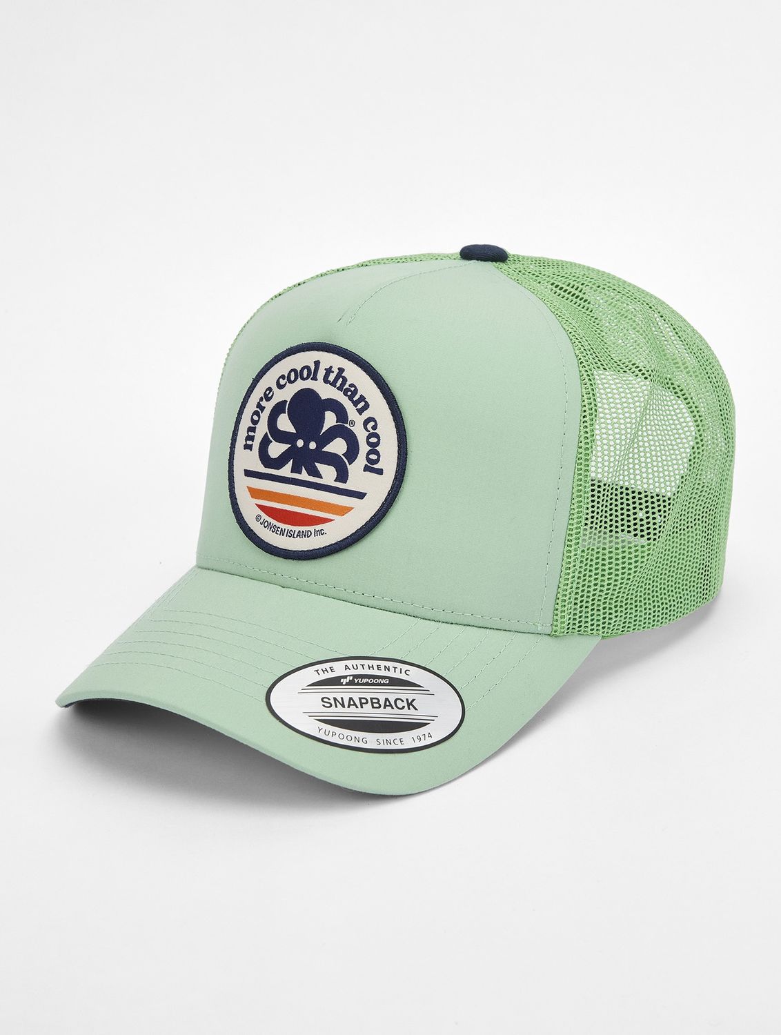 Jonsen Island TRUCKER  COOL CAM GREEN