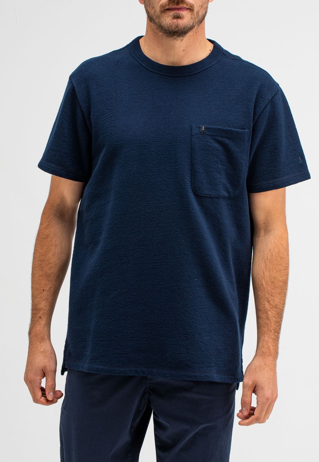 Butcher of Blue Adrien Loose Pkt Tee Alaska Blue