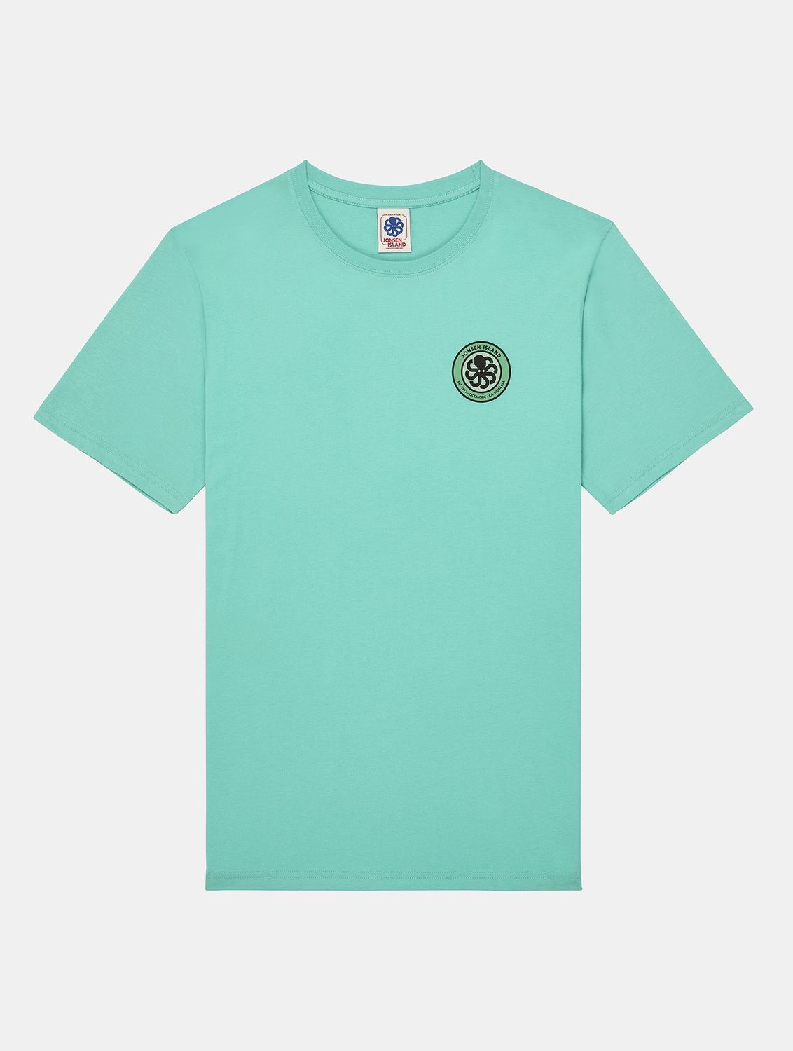 Jonsen Island T-SHIRT CLASSIC AUTHENTIC TURQUOISE