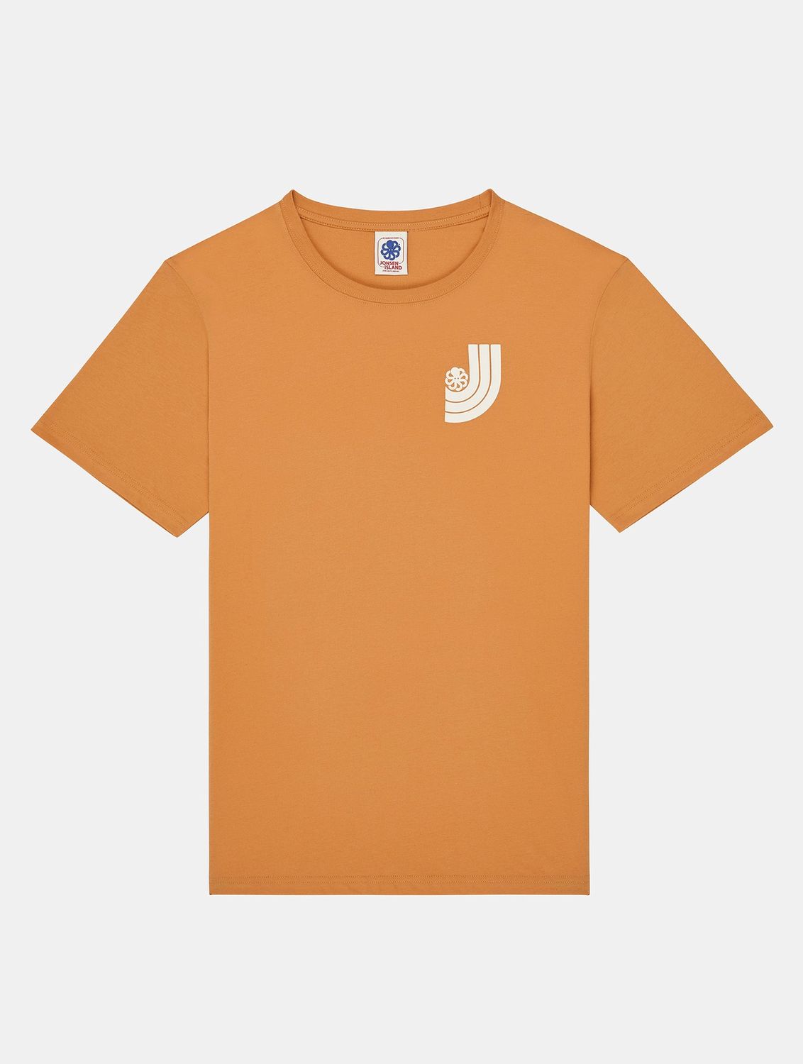 Jonsen Island T-SHIRT CLASSIC DOUBLE J ORANGE