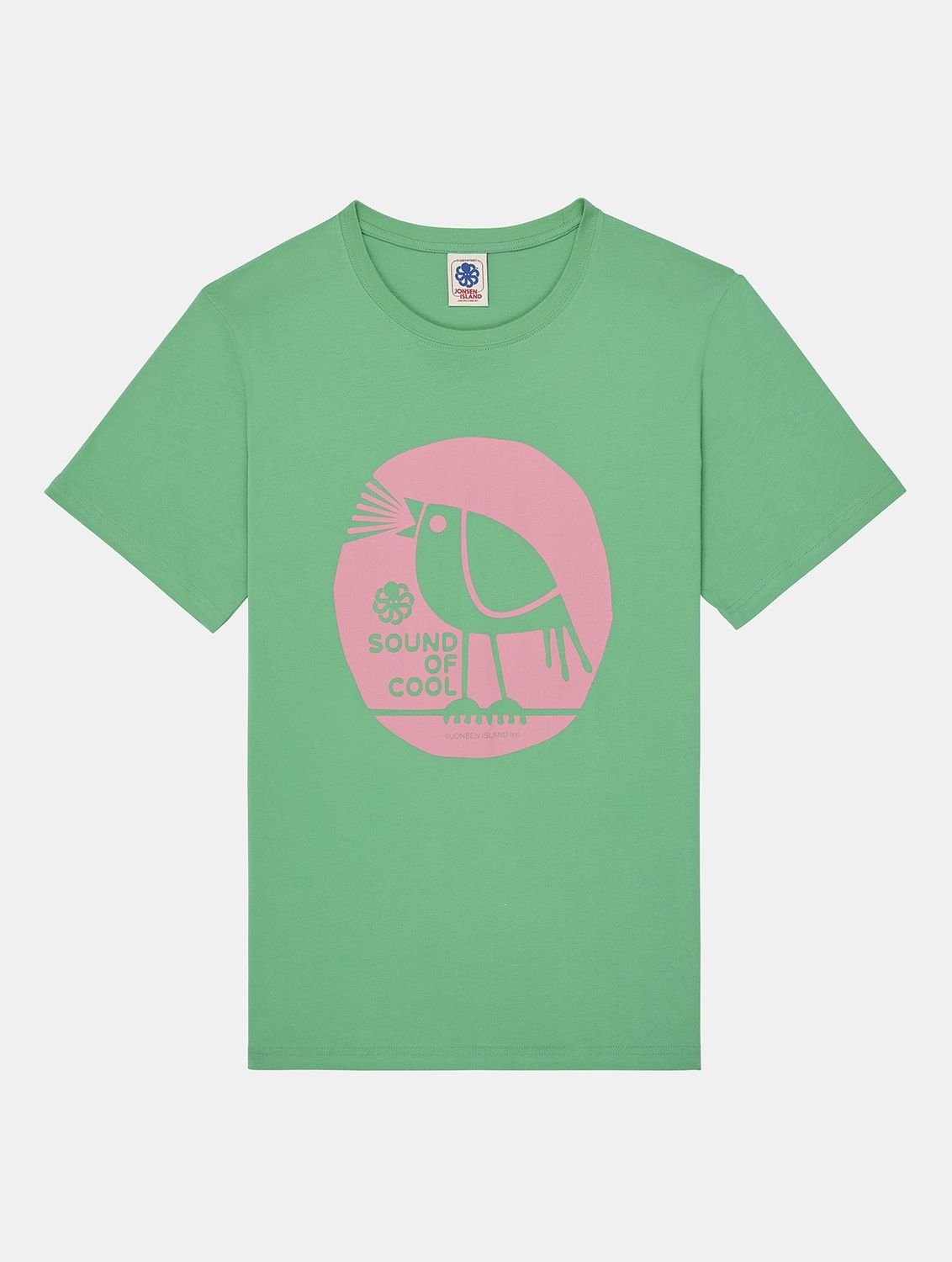 Jonsen Island T-SHIRT CLASSIC SOUND OF COOL GREEN
