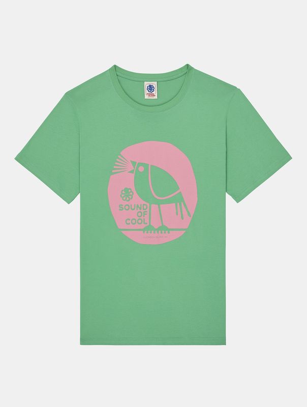Jonsen Island T-SHIRT CLASSIC SOUND OF COOL GREEN