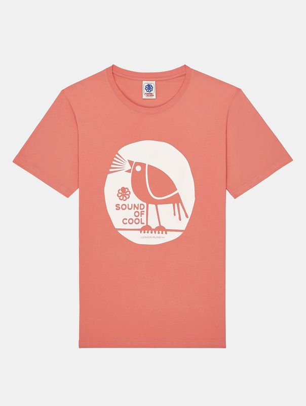 Jonsen Island T-SHIRT CLASSIC SOUND OF COOL PEACH