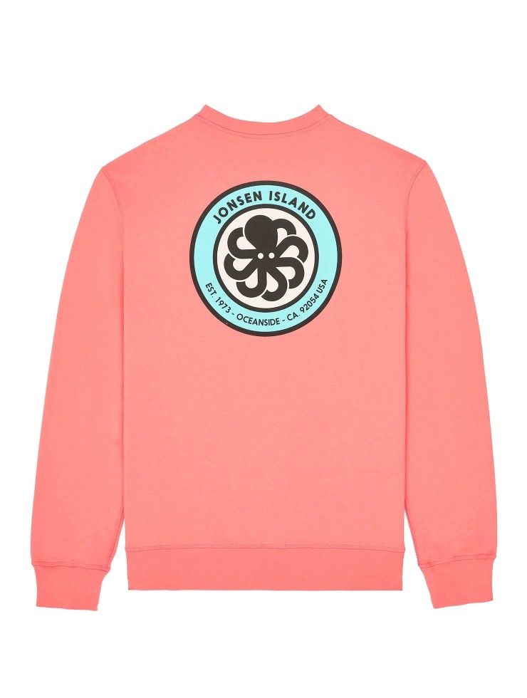 Jonsen Island SWEAT GUSTAVO CLASSIC AUTHENTIC PEACH