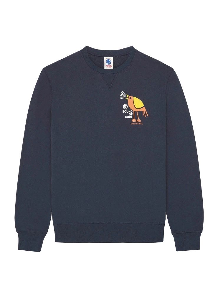 Jonsen Island SWEAT FALCO CLASSIC SOUND OF COOL NAVY