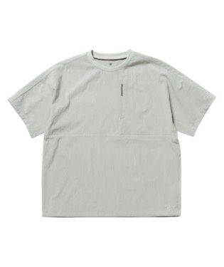 Snow Peak Breathable Quick Dry T-Shirt Grey