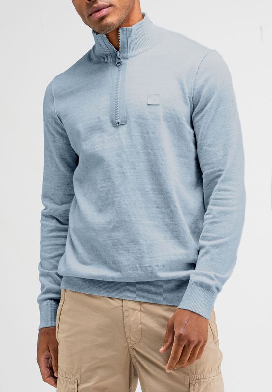 Butcher of Blue Lt Clifden Half Zip