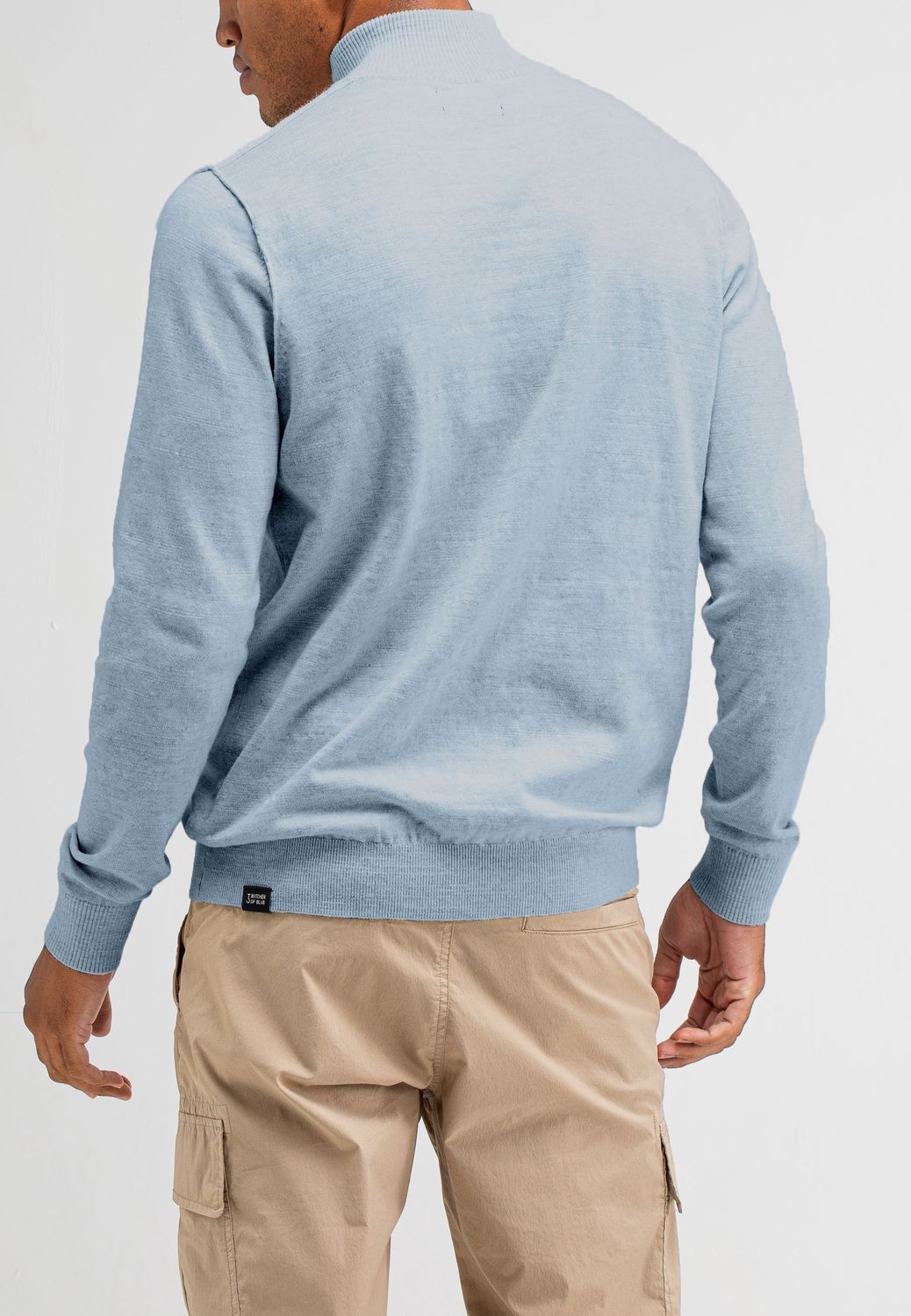 Butcher of Blue Lt Clifden Half Zip