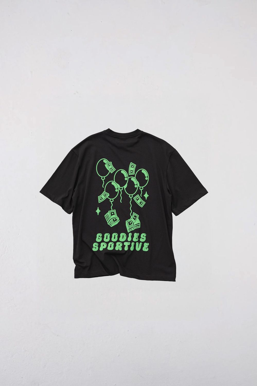 Goodies Sportive 270G MONEY BLACK TEE