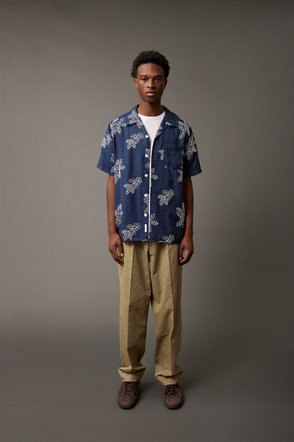 Foret LEO EMBROIDERY NAVY