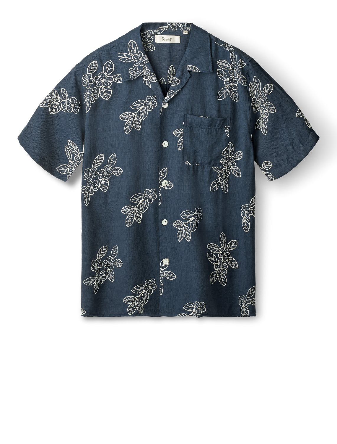 Foret LEO EMBROIDERY NAVY