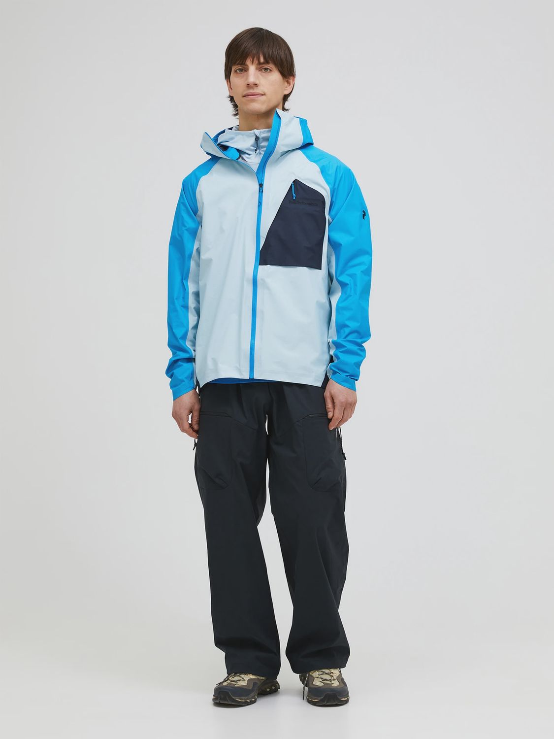 Peak Performance M Trail 3L Hipe Jacket-BRILLIANT BLUE