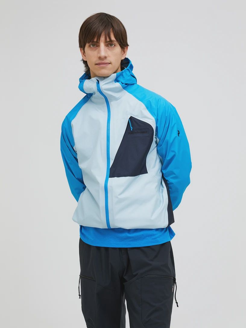 Peak Performance M Trail 3L Hipe Jacket-BRILLIANT BLUE