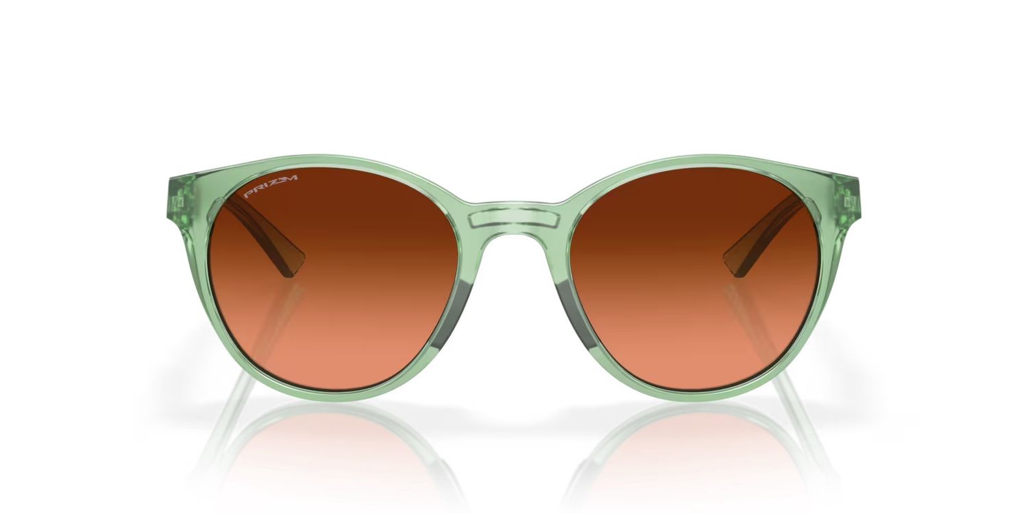 Oakley Spindrift Prizm Brown Gradient Glazen,  Transparent Jade Montuur