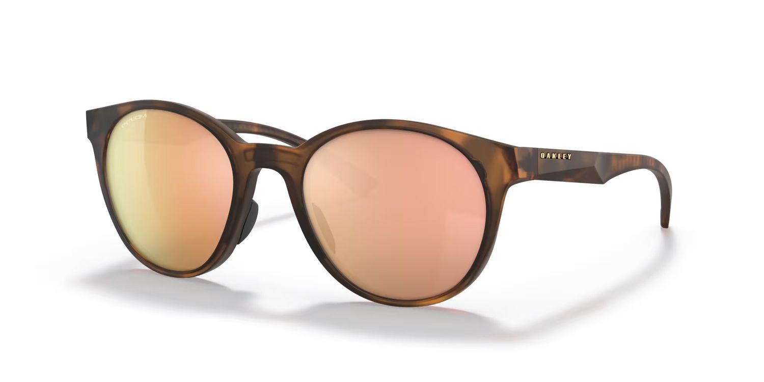 Oakley Spindrift Prizm Rose Gold Glazen,  Matte Brown Tortoise Montuur