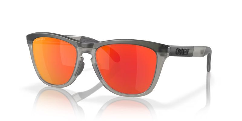 Oakley Frogskins Range Prizm Ruby Glazen,  Matte Grey Smoke/Grey Ink Montuur
