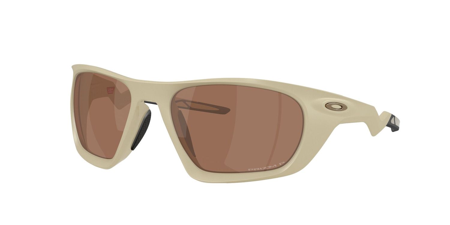 Oakley Lateralis Tungsten Iridium Polarized Glazen,  Matte Sand Montuur