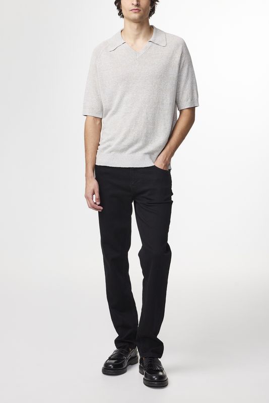 NN07 Cale V-neck 6565 Winter Sky