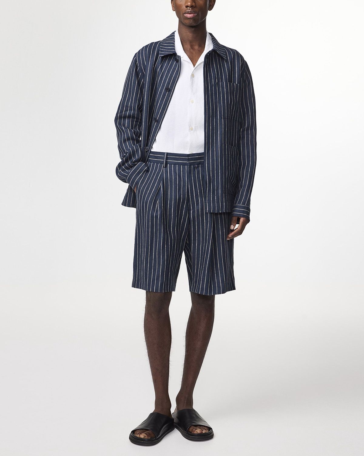 NN07 Kay  1455 Navy Stripe