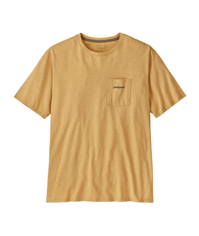 Patagonia M&#39;s Boardshort Logo Pocket Responsibili-Tee BWX