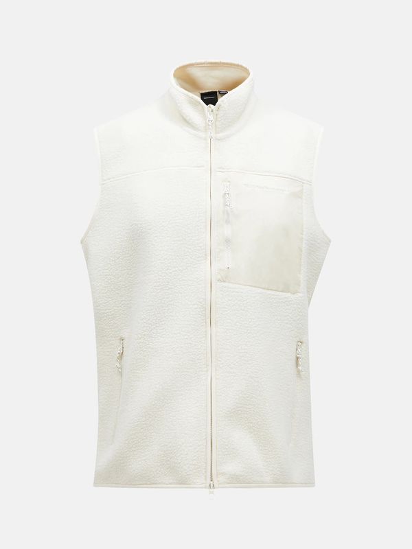 Peak Performance M Pile Vest-VINTAGE WHITE