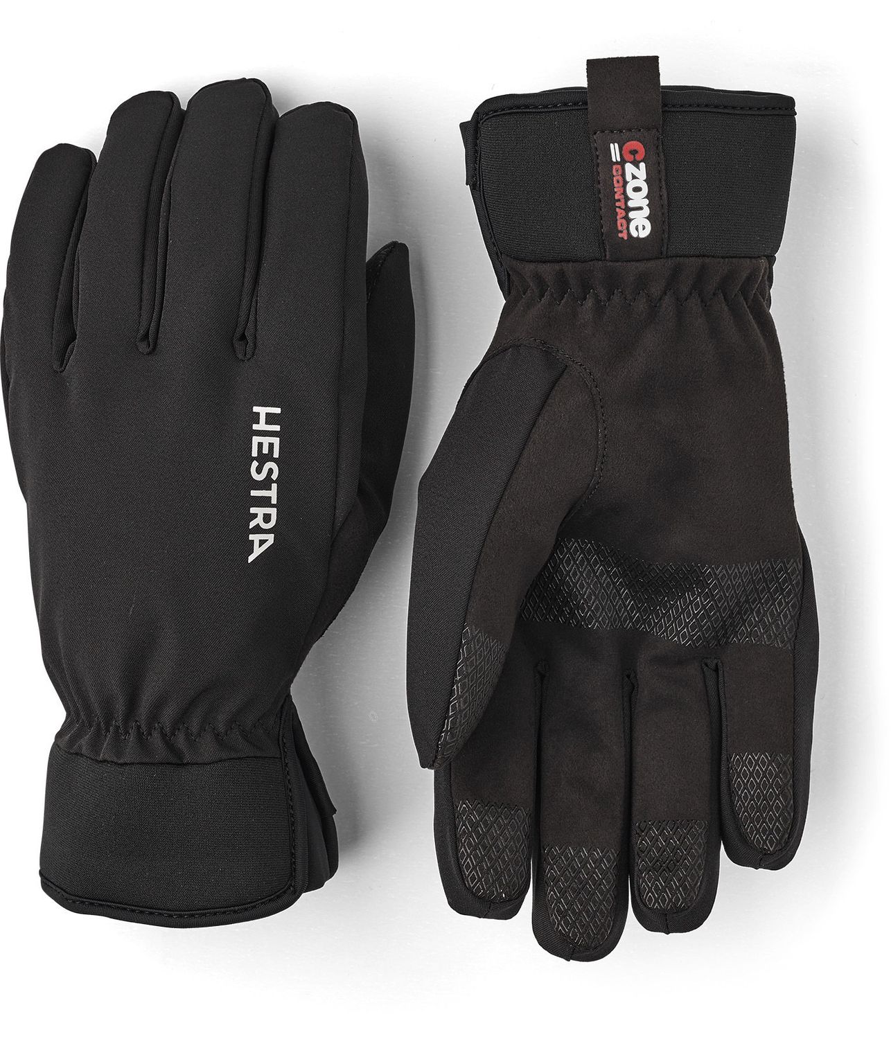 Hestra CZone Contact Glove -5 finger Black