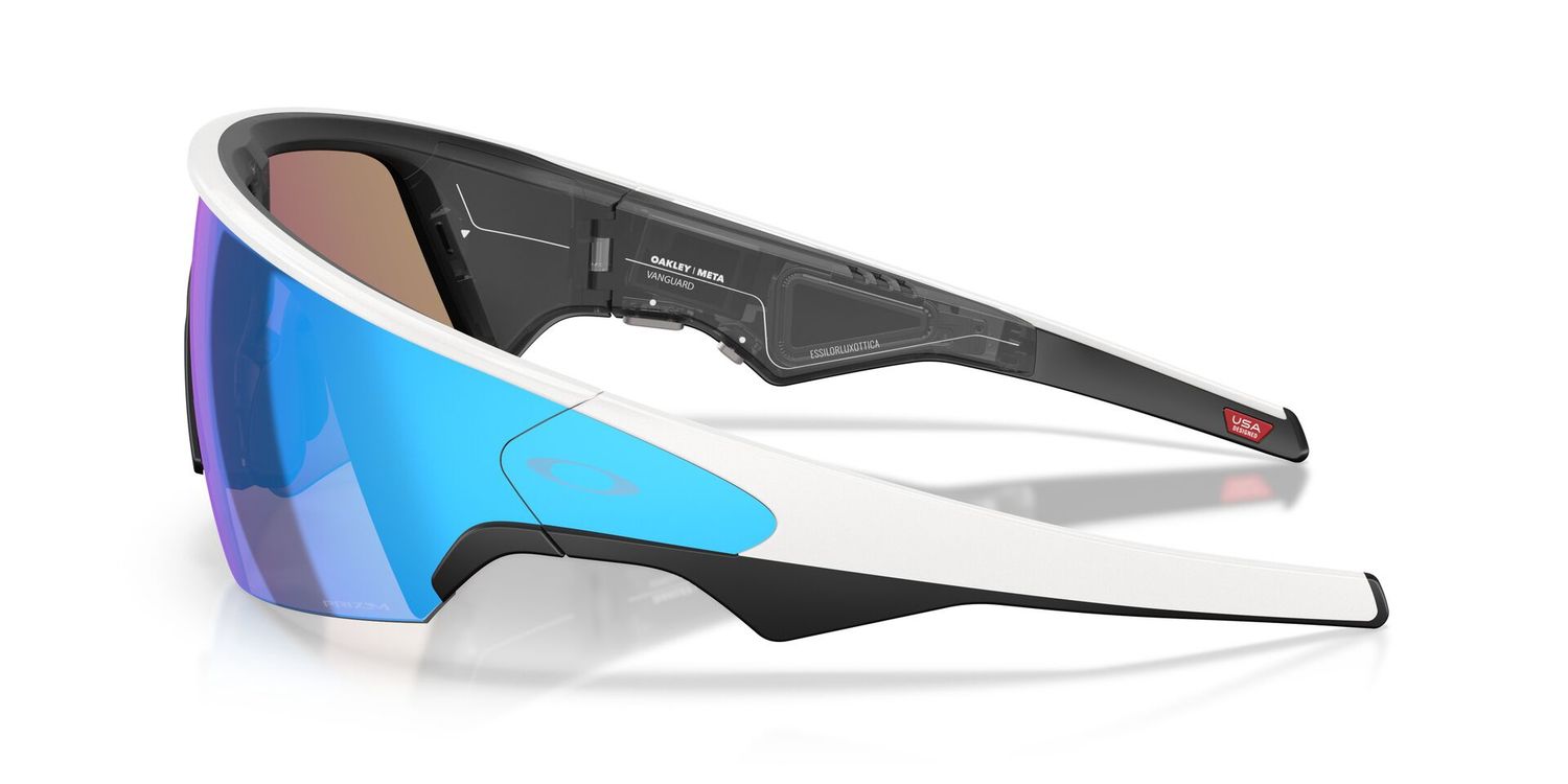 Oakley Vanguard White Prizm Sapphire