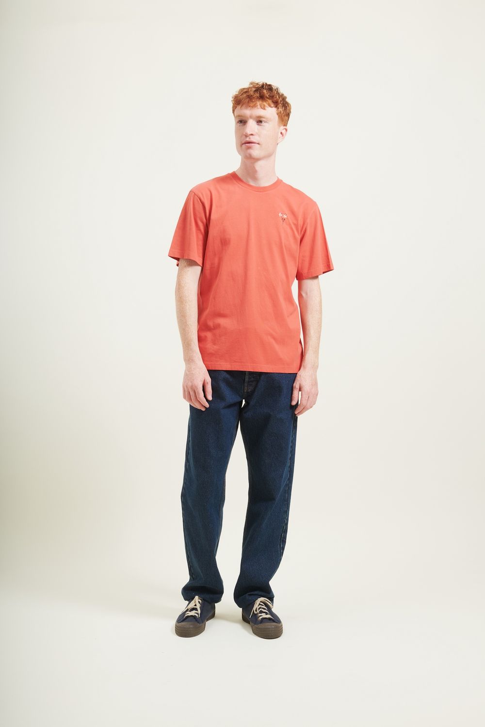 Forét POSY T-SHIRT VINTAGE RED