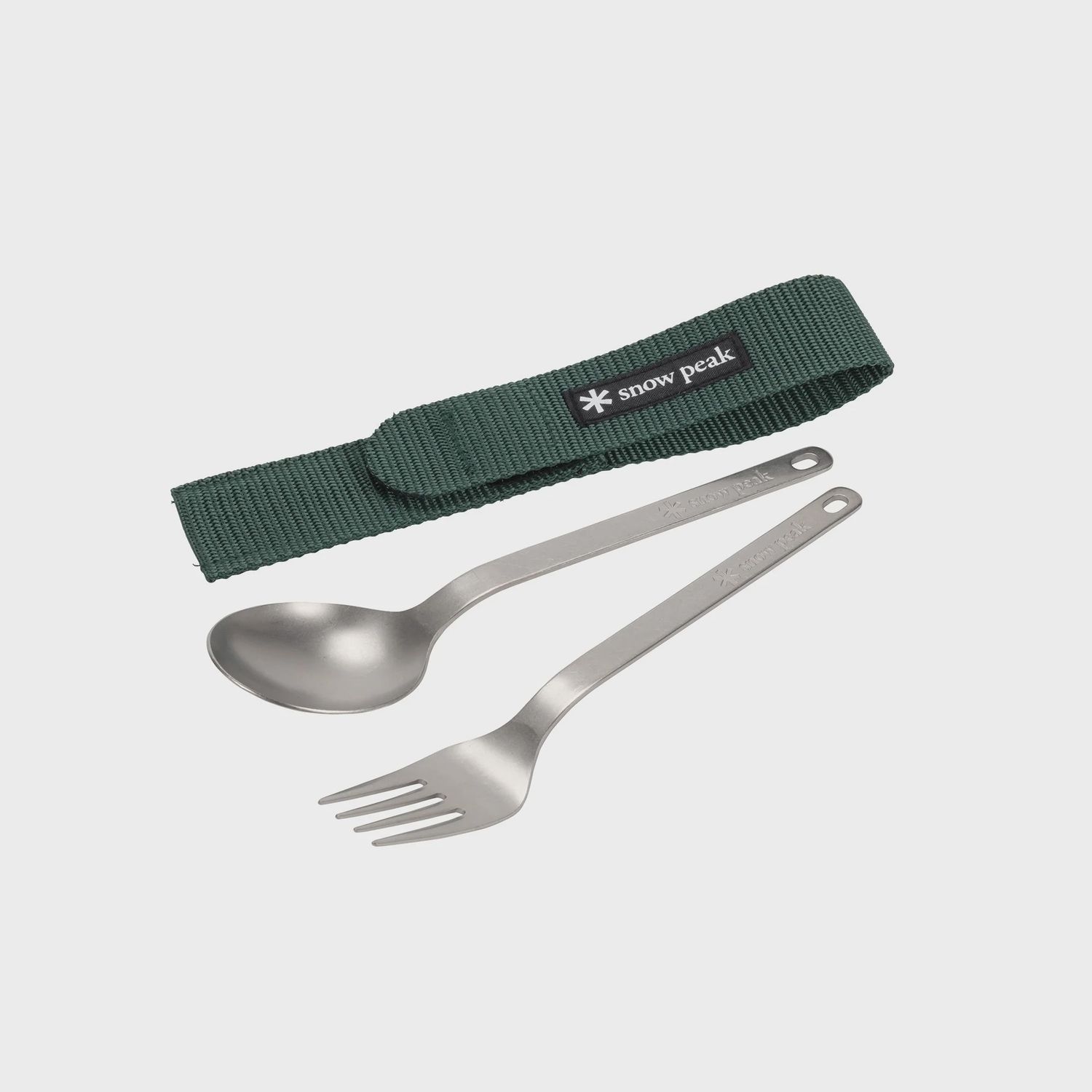 Snow Peak Titanium Fork &amp; Spoon Set