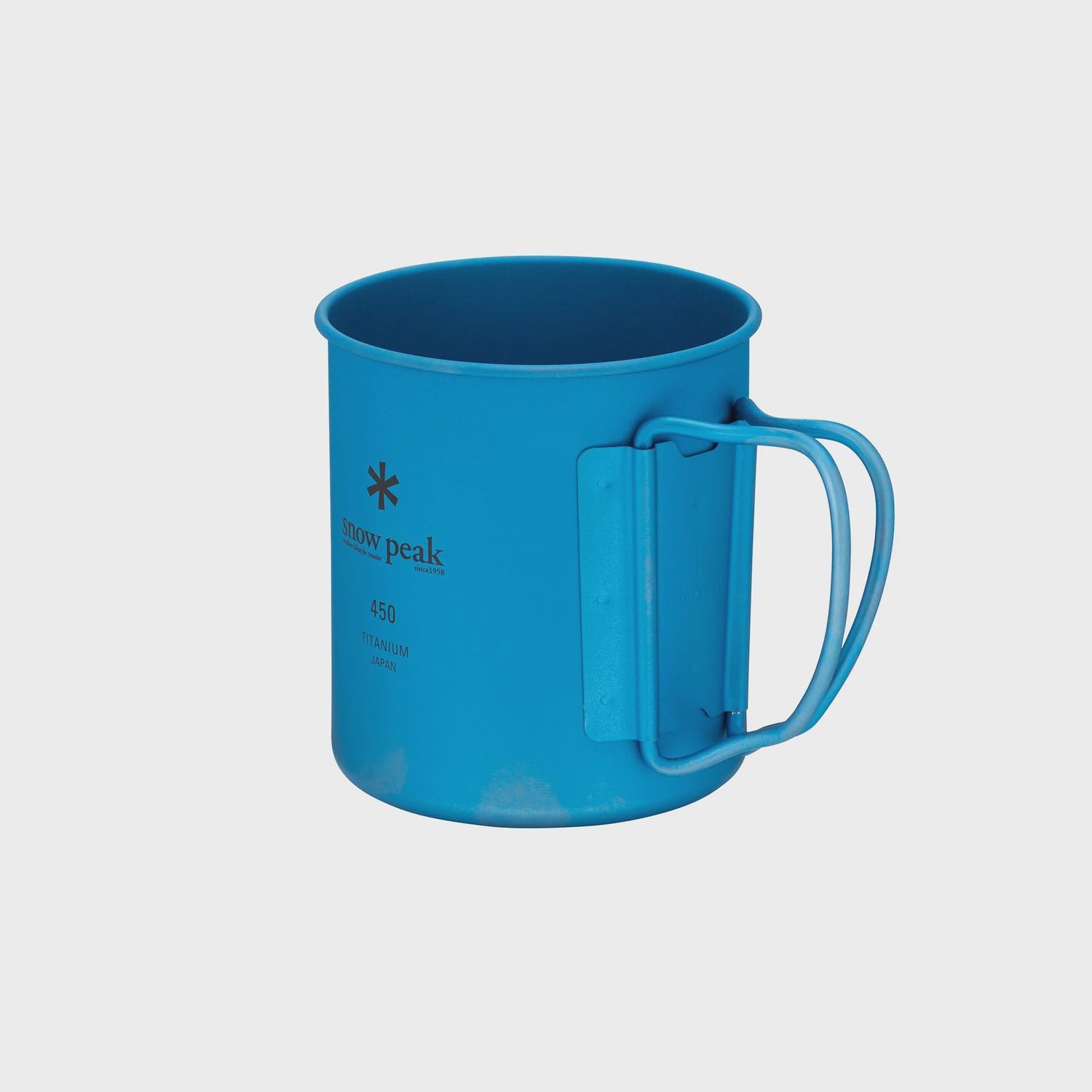 Snow Peak Titanium Single Walled Mug 450 Colour
