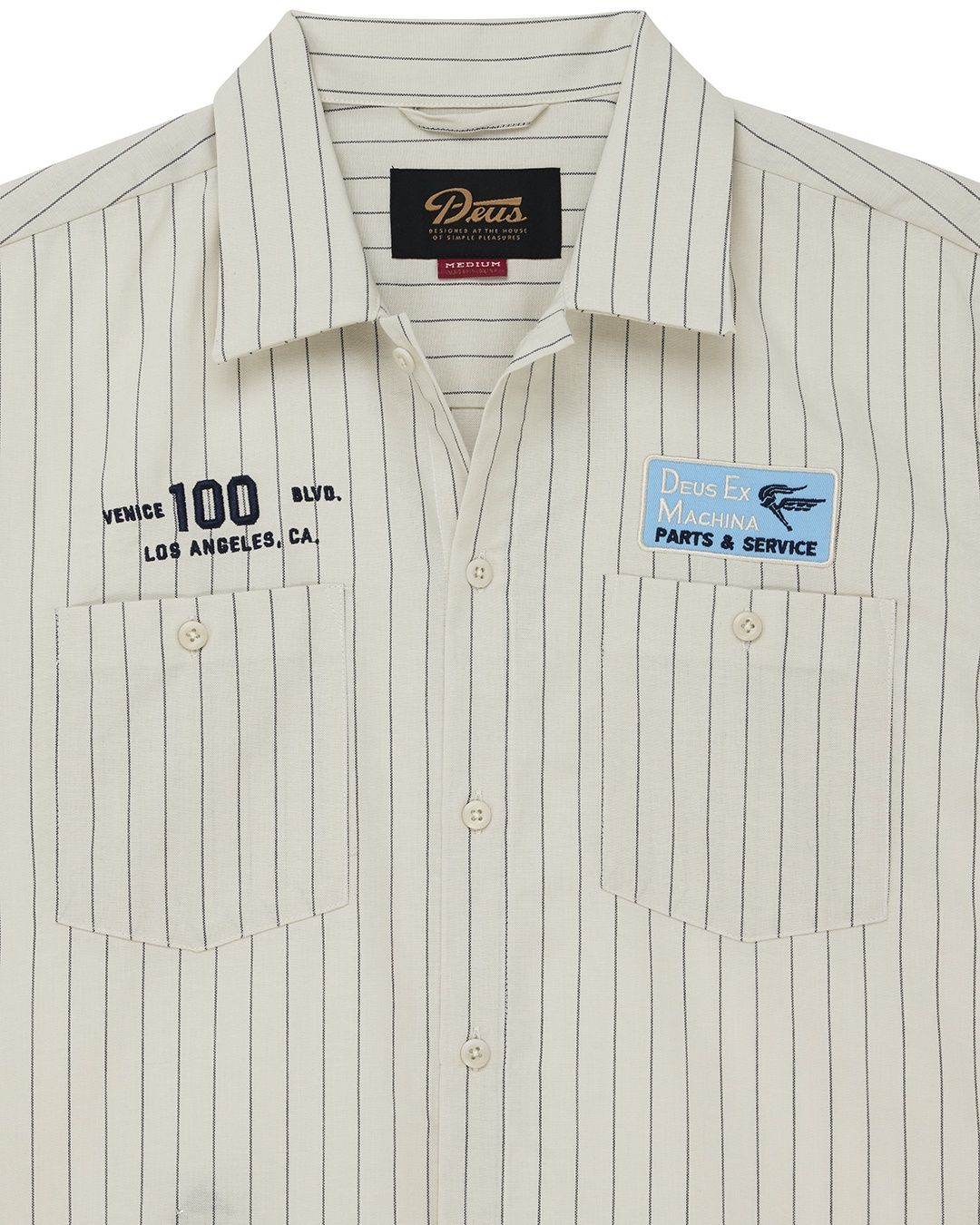 Deus ex Machina Forecourt Stripe Shirt
